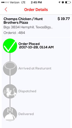Confirm Order